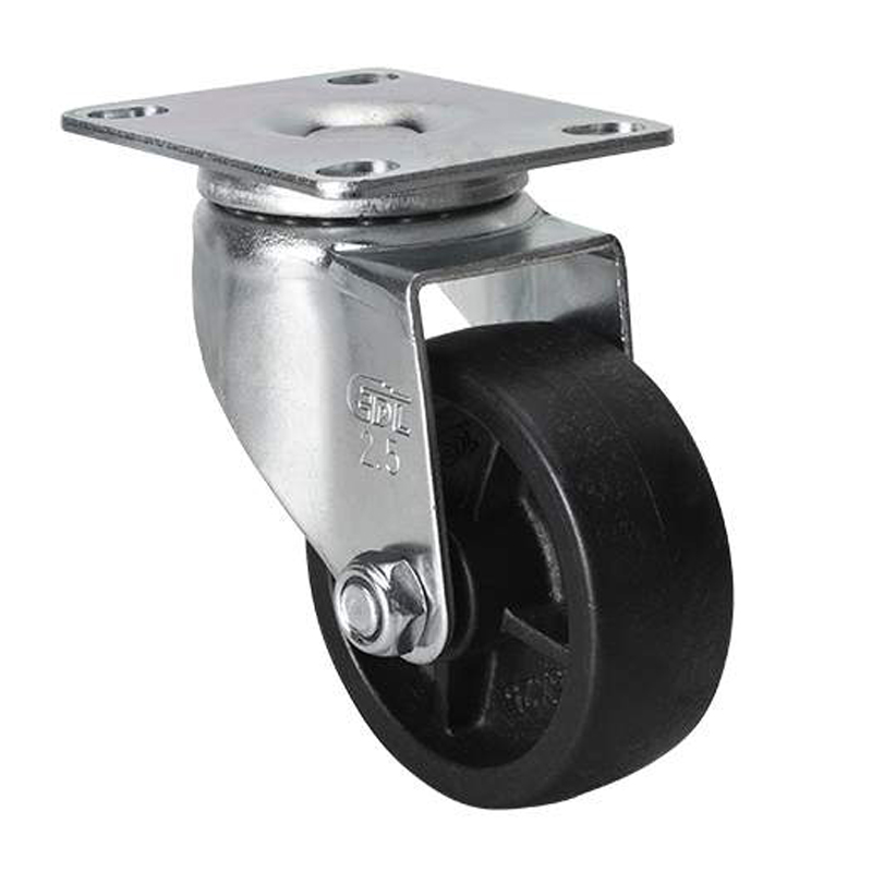 EDL Light 2.5'' 70kg Plate Swivel PO Caster 361125-3325-03