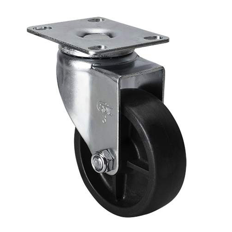 EDL Light 3'' 70kg Plate Swivel PO Caster 36113-333-03