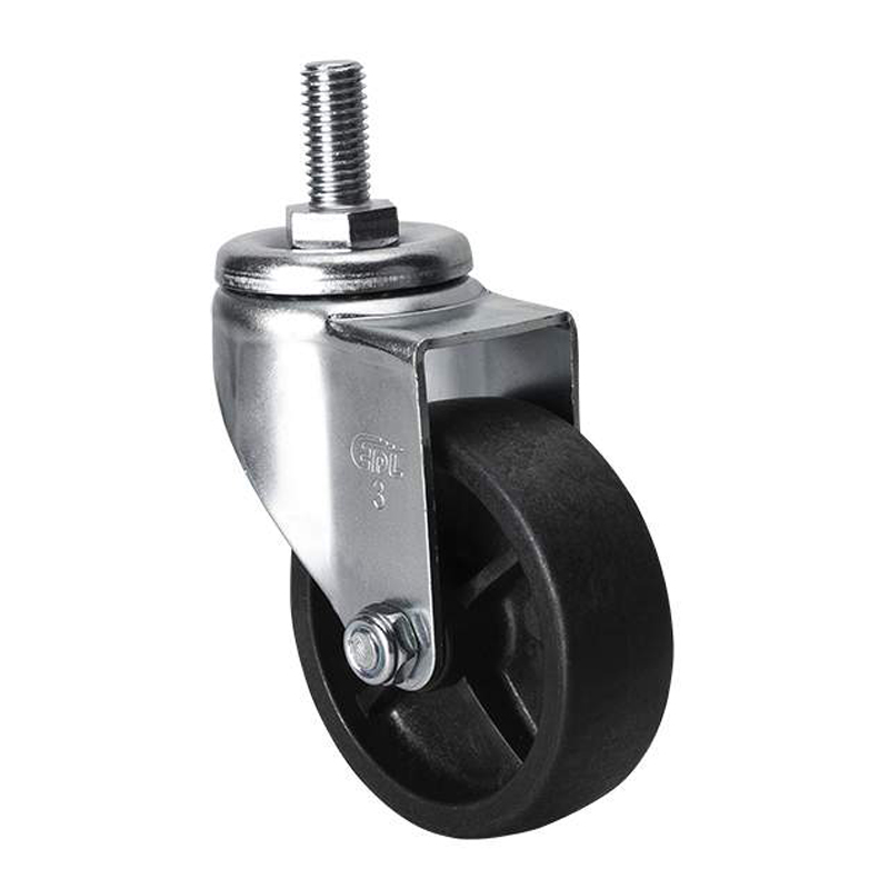 EDL Light 3'' 70kg Threaded Swivel PO caster 36133-333-03