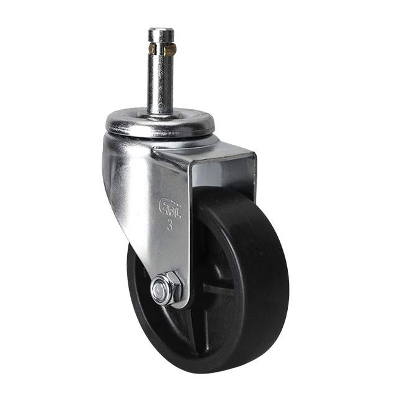 EDL Light 3'' 70kg Stem Swivel PO caster 36153-333-03