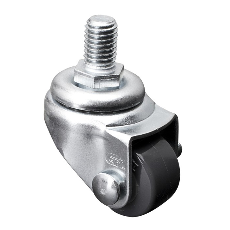 EDL Mini 1'' 30kg Threaded Swivel PU Caster 20131-201-72