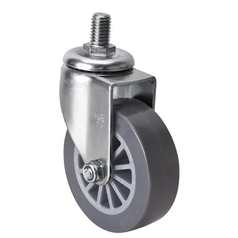 EDL Mini 2.5'' 35kg Threaded Swivel PU Caster 261325-2625-73