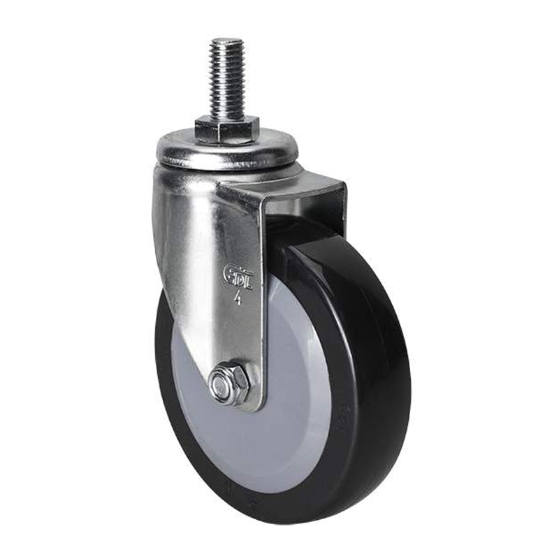 EDL Light 4'' 60kg Threaded Swivel PU caster 36134-364-64