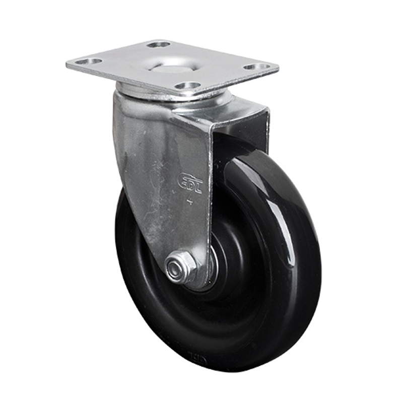 EDL Light 4'' 70kg Plate Swivel PU caster 36114-364-66