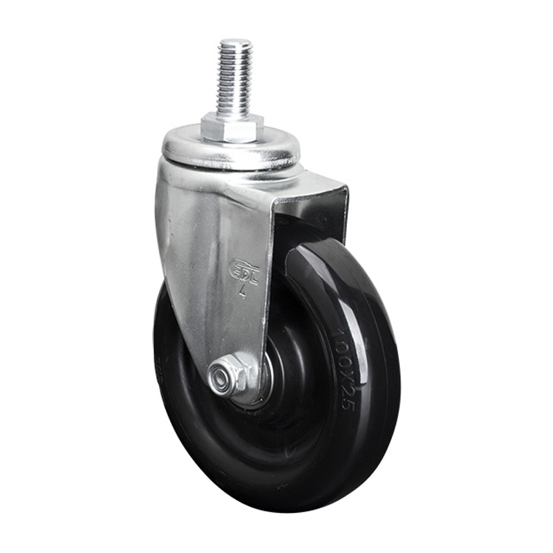 EDL Light 4'' 70kg Threaded Swivel PU caster 36134-364-66