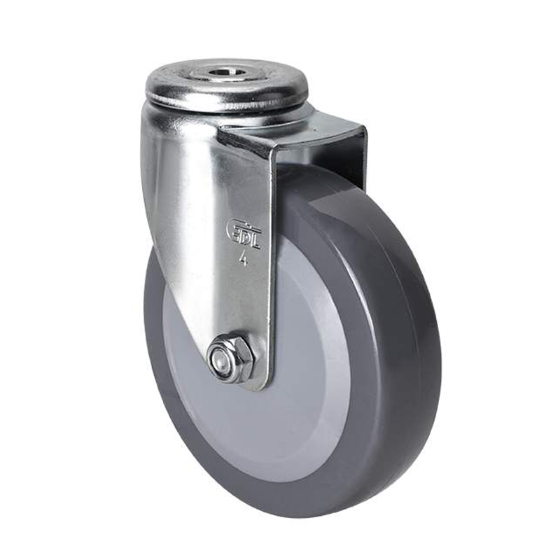 EDL Light 4'' 70kg Bolt Hole Swivel PU caster 36174-364-74