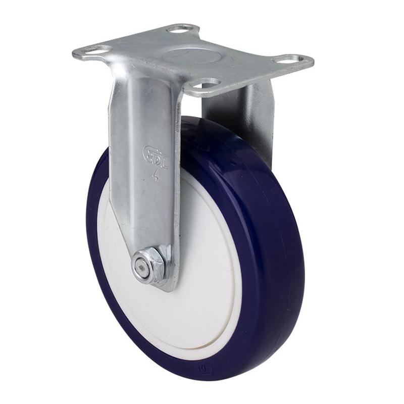 EDL Light 4'' 80kg Rigid TPU Caster 37104-374-87