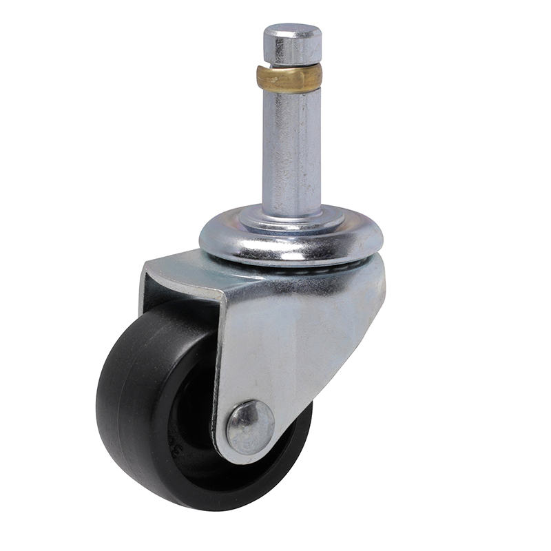 EDL Mini 1.5'' 35kg Stem Swivel PO Caster 221515-2215-03