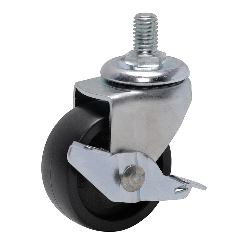 EDL Mini 2'' 35kg Threaded Axle Brake PO Caster 22142A-222-02/A