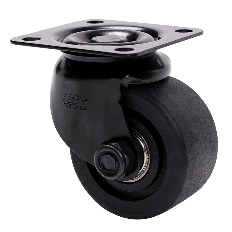 EDL Low Gravity 2.5" 300kg Plate Swivel PA Machine Caster M413125-M4125-16