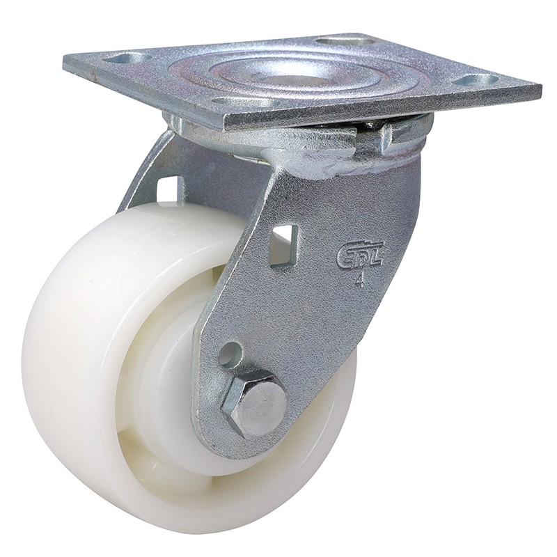 EDL Heavy 4'' 380kg Plate Swivel TPA Caster 73114-734-26