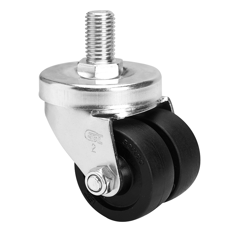 EDL Low Gravity 2" 180kg Threaded Swivel PA Machine Caster M61132-M612-13