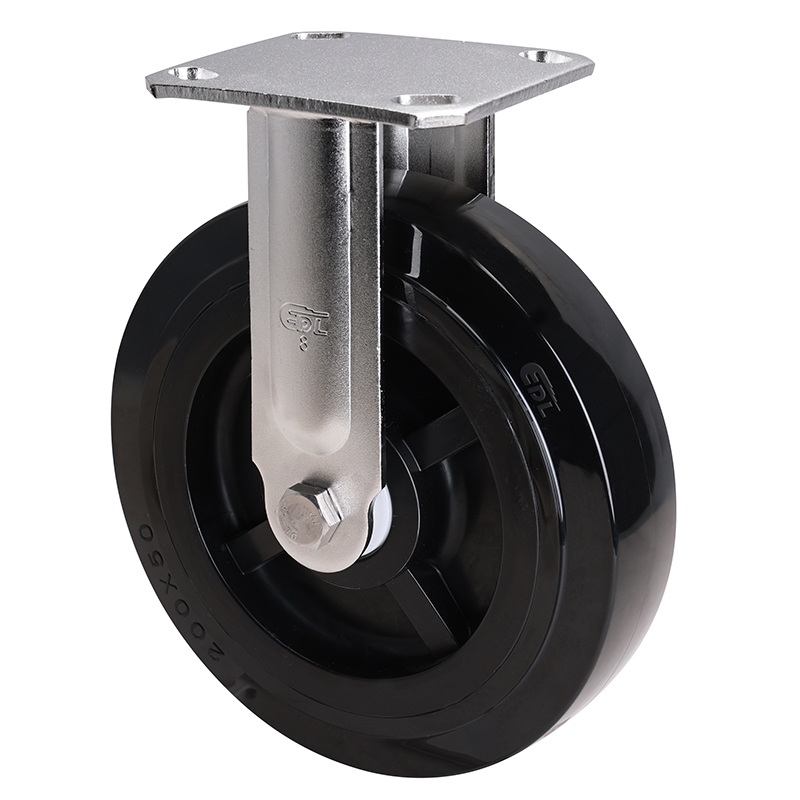 EDL Stainless Steel Heavy 8''420kg Rigid PU Caster S71708-S718-65