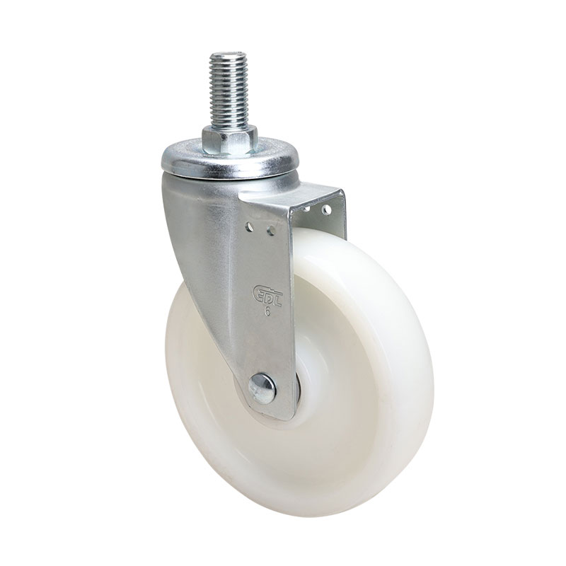 EDL Medium 6" 200kg Threaded Swivel PO Caster 66136-666-06